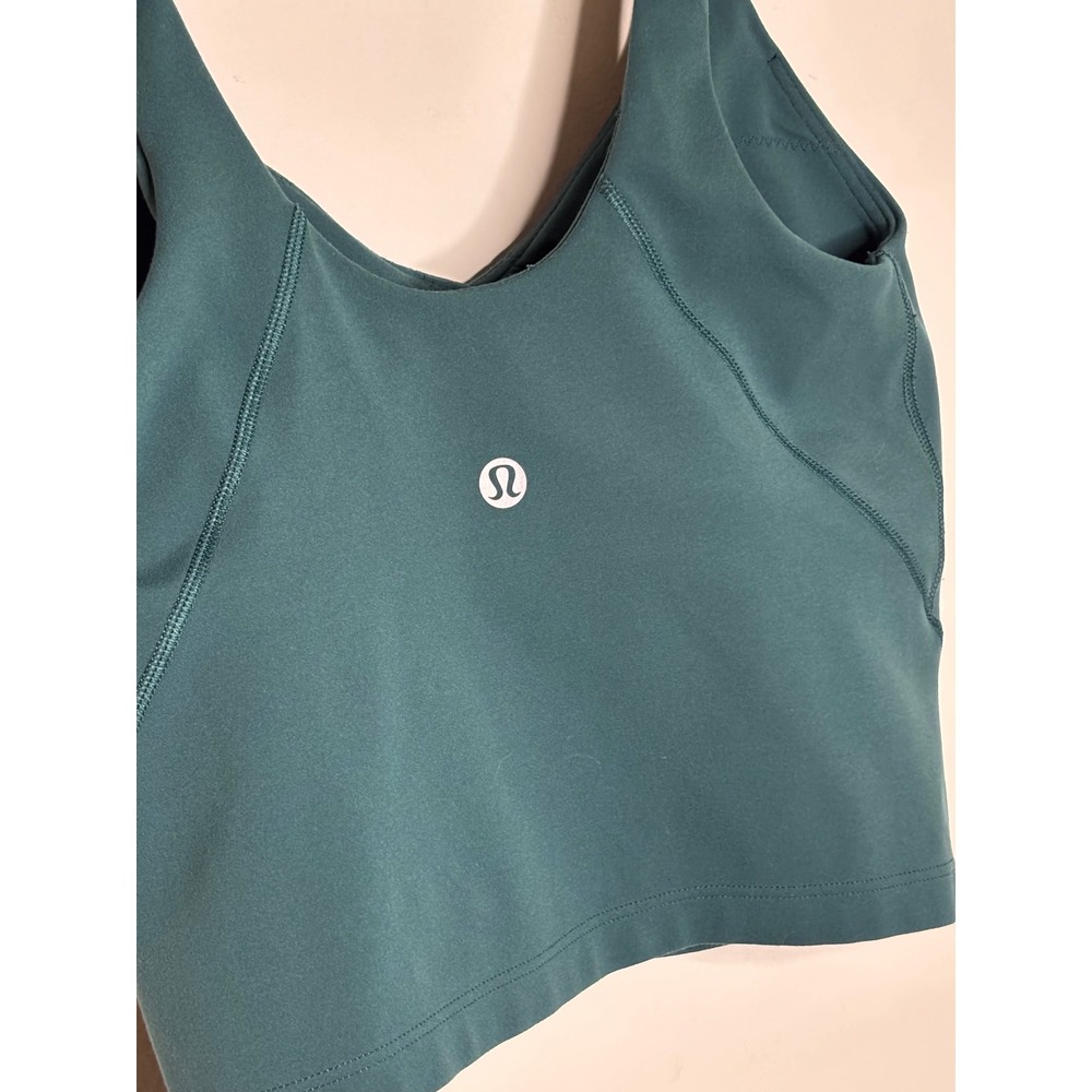 Lululemon Teal Align Tank Top Women Size 2 - Picture 3 of 7